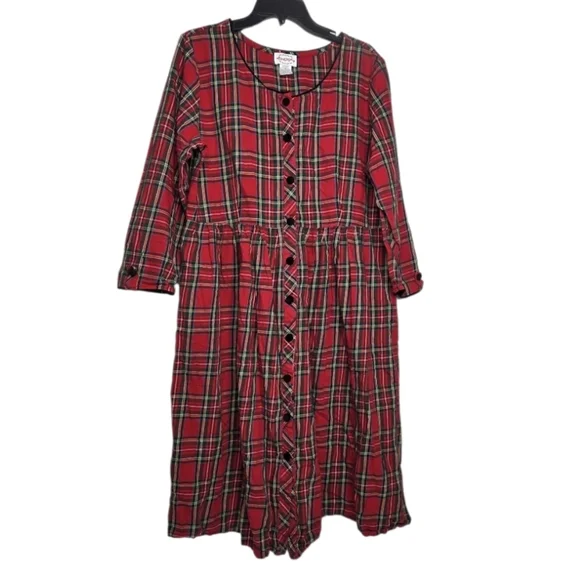 Lanz of Salzburg Plaid Dress - Picture 3 of 7
